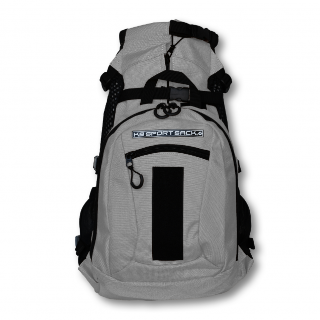 Рюкзак сумка переноска для собак K9 Sport Sack® Plus2 - светло серый
