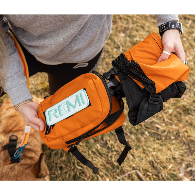 Рюкзак сумка переноска для собак  три в одном  K9 Sport Sack® Walk-On - оранжевый 